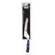 CAC China KFBR-75 Scharfe Bread Knife, 7-1/2" Offset, Forged, Tang, High-Carbon Steel, Black Handle 2 image