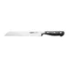 CAC China KFBR-G80 Schnell Bread Knife, 8" Forged, High-Carbon Steel, Ice-Tempered, Black Handle 1 image