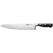 CAC China KFCC-G101 Chef Knife, 10" Granton Edge, Forged Tang, Carbon Steel, Black Handle 1 image