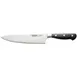 CAC China KFCC-G82 Schnell Chef Knife, 8", German High-Carbon Steel, Ice-Tempered, Black Handle 1 image