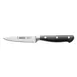 CAC China KFPC-G35 Schnell Paring Knife, 3-1/2" Blade, German High-Carbon Steel, Black Handle 1 image