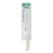 CAC China KSBR-91 Klinge Bread Knife, 9", Offset, Stamped, German High-Carbon Steel, White Handle 2 image