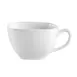 CAC China KSE-1 8 oz Square Porcelain Coffee Cup Super White Dishwasher Safe - 1 Dozen 1 image