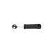 CAC China KTCG-MB03 ComfyGrip Melon Baller, 6-7/8", Stainless Steel, Black Soft-Touch Handle 1 image