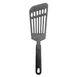CAC China KUNL-SP07 Commercial Kitchen Spatula, Nylon Slotted Blade, Black Handle, Food Service 1 image