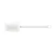 CAC China KUSB-R-14 Commercial Spatula, 14", Rubber Blade, White Handle, BPA Free 2 image