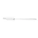 CAC China KUSB-R-14 Commercial Spatula, 14", Rubber Blade, White Handle, BPA Free 1 image