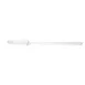 CAC China KUSB-R-16 Commercial Spatula, 16-1/4", Rubber Blade, White Handle, BPA Free 1 image