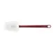 CAC China KUSB-S-14 Commercial Spatula, 14", Silicone Blade, Red Handle, White, BPA Free 2 image