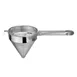CAC China KUSC-8C Cap Strainer, 8"dia, Coarse Mesh, Stainless Steel, Professional Grade 1 image