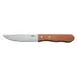 CAC China KWSK-55 Jumbo Steak Knife, 5" Stainless Steel Blade, Wood Handle, Sold per 1 Dozen 1 image