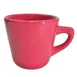 CAC China LV-1-R - Red Stoneware Las Vegas Coffee Cup 7½ oz (3¼" Dia x 3" H) Edge Safe - 1 Dozen 1 image