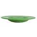 CAC China LV-120-G - Green 26 Oz Stoneware Pasta Bowl, 12" Diameter, Round Edge - 1 Dozen 1 image