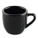 CAC China LV-35-BLK - Las Vegas After-Dinner Cup, 3-1/2 oz, Black Stoneware, Dishwasher Safe - 1 Dozen 1 image
