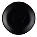 CAC China LV-36-BLK - Dinner Round Saucer, 4.5" x 0.75" Black Ceramic, Dishwasher Safe - 1 Dozen 1 image