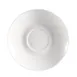 CAC China MAJ-2 Majesty Saucer, 5.5" Diameter Round Bone White China Oven Microwave Safe - 1 Dozen 1 image