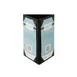 CAC China MCT3-75BK Menu Tent Cover, 2‑Panel 5" x 7" Insert, Faux Leather Black, Leather‑Like Material 2 image