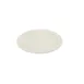 CAC China MLDNR-8 Dwight Plate, 9" W x 9" D x 0.875" H Round Narrow Rim Melamine, Ivory - 1 Dozen 1 image