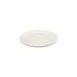 CAC China MLDRE-5 Round Plate, 5.5" W x 5.5" D x 0.625" H, Ivory Melamine, Rolled Edge - 1 Dozen 1 image