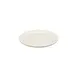 CAC China MLDRE-6 Dwight Round Plate, 6.5" x 6.5" x 0.75" Rolled Edge, Melamine, Ivory - 1 Dozen 1 image