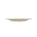 CAC China MLJSP-16 Jasper Plate, 10.5" x 10.5" x 1" Rounded Melamine, Ivory Rolled Edge - 1 Dozen 1 image