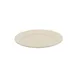 CAC China MLJSP-5 Jasper Plate, 5.5" x 5.5" Round Melamine, Ivory Rolled Edge - 1 Dozen 1 image