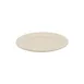 CAC China MLJSP-9 Jasper Plate, 9.75" x 9.75" Round Melamine, Ivory Rolled Edge, 1 Dozen 1 image