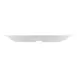 CAC China MLNC-12 Oval Platter, 9"¾ L x 6"¾ W, White Melamine, Dishwasher Safe - 1 Dozen 2 image