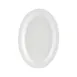 CAC China MLNC-12 Oval Platter, 9"¾ L x 6"¾ W, White Melamine, Dishwasher Safe - 1 Dozen 1 image