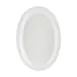 CAC China MLNC-13 Maxwell Oval Platter, 11.5" L x 8" W, White Melamine, Dishwasher Safe - 1 Dozen 1 image