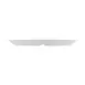 CAC China MLNC-14 Oval Platter, 13" x 9.6" White Melamine, Dishwasher Safe, Break Resistant - 1 Dozen 2 image
