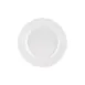 CAC China MLRN-6 Maxwell Plate, 6.5" Round Rolled Edge, White Melamine - 1 Dozen 1 image