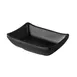 CAC China MLSD-32-MK - 1.5oz Sauce Dish, 3-5/8" W x 2-3/4" D x 1-1/8" H, Black Melamine, 4" - 1 Dozen 1 image