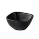 CAC China MLSD-Q3-MK Square Melamine Sauce Dish, 1 oz, 2.75" x 2.75" x 1.38" Matte Black - 1 Dozen 1 image