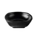 CAC China MLSD-R3-MK Round Melamine Sauce Dish, 1 oz, 3" Dia x 1" H, Black Finish - 1 Dozen 1 image