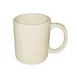 CAC China MUG-50-AW - 10‑Ounce White Stoneware Mug, 3½" Dia. x 3¾" H, Microwave Safe - 1 Dozen 1 image
