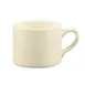 CAC China MUM-10 - 10 oz White Stoneware Mug, 3½" Dia x 3" H, Stackable, Microwave Safe - 1 Dozen 1 image