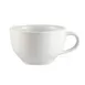 CAC China NCN-37 Clinton Coffee Cup, 8 oz White Porcelain, Microwave Safe - 1 Dozen 1 image