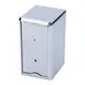 CAC China NPHD-8 Napkin Dispenser, Stainless Steel, Holds 3‑3/4" x 7‑3/8" Napkins, Rubber Feet 1 image