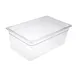 CAC China PCFP-F8 Full Polycarbonate Food Pan, 8" Deep, Clear, Non-Stick Interior - NSF Approved 1 image