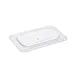 CAC China PCSD-NC Clear Polycarbonate Pan Cover, 1/9‑Size, Scratch Resistant, NSF Certified - Each 1 image
