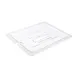 CAC China PCSL-HC Half-Size Clear Polycarbonate Food Pan Cover, Shatter‑Resistant, NSF Certified 1 image