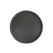 CAC China PDTR-16BK Super Tray, 16" Round Plastic Serving & Display Tray, Black NSF Certified - 1 image