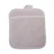 CAC China PGTR-9P Pot Holder, 8" x 9" Terry Cloth, Heat Resistant to 400°F, Black/Cherry - 1 Dozen 1 image
