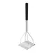 CAC China PMSP-18S Potato Masher, 5"W x 5"D x 18"H, Square, Plastic Handle 1 image