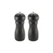 CAC China PMW2-6K Pepper Mill - 6" Height, Grinding, Top Knob, Wood Body, Matte Finish - 2/Set 1 image