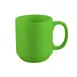 CAC China PRM-12-G Mug, 12‑Ounce 3¼" Diameter Round Stoneware Ceramic Green, Stackable - 1 Dozen 1 image