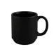 CAC China PRM-12-MK Prime Mug, 12-Ounce Matte Black China, 3-1/4" Diameter, Stackable, 1 Dozen 1 image