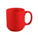 CAC China PRM-12-R Mug, 12‑Ounce 3.25" Diameter Round Stoneware Ceramic Red Stackable - 1 Dozen 1 image