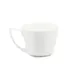 CAC China PRM-2-P Demitasse Cup, 2 oz (2-1/4"×1-3/4"), White Porcelain, Microwave Safe - 1 Dozen 1 image
